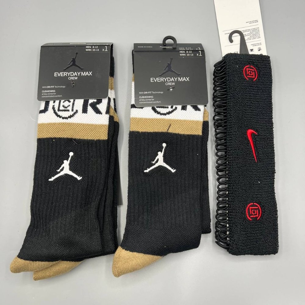 Air Jordan x Clot Jumpman Hat Snapback Cap Black Chicago Bulls with Free Gift - Picture 10 of 11